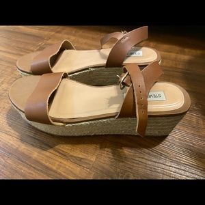 Steve Madden espadrilles.